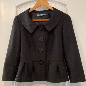 ANTONIO MELANI Black Textured Blazer